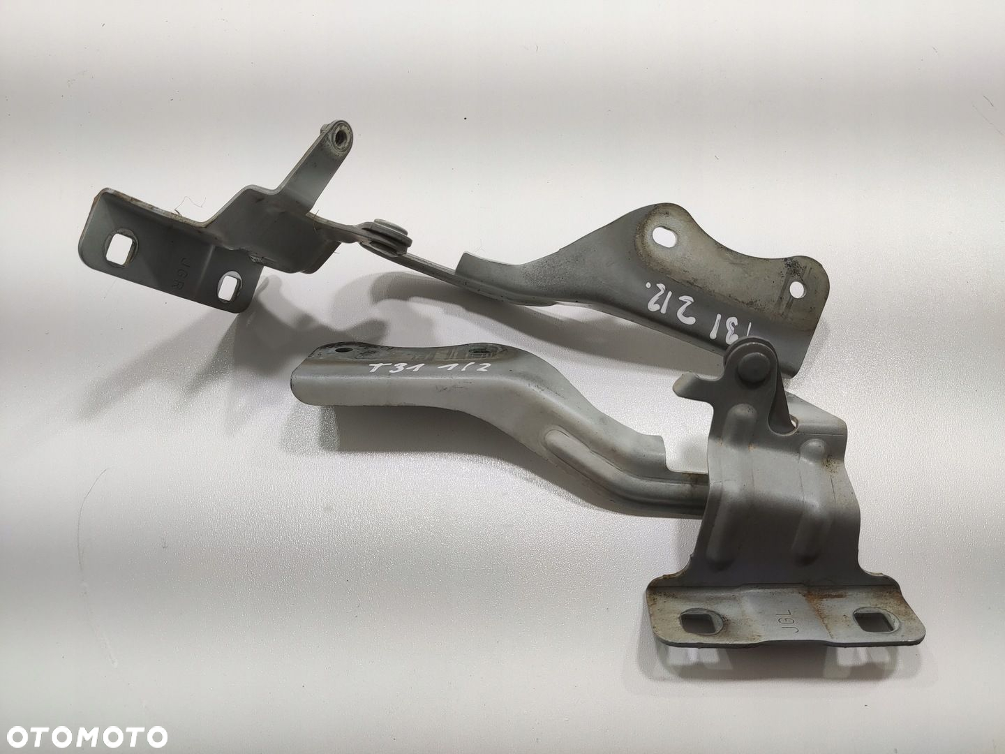 ZAWIAS ZAWIASY MASKI LEWY PRAWY KOMPLET NISSAN X-TRAIL II T31 2007-2014 - 3