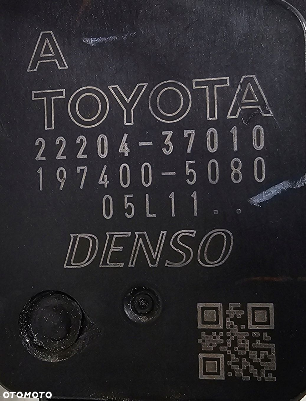 NOWY ORYGINALNY CZUJNIK PRZEPŁYWOMIERZA TOYOTA / LEXUS - 22204-37010 - 2
