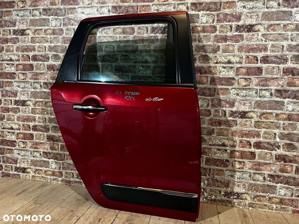 DRZWI TYŁ PRAWE KPL CITROEN C3 PICASSO 08/12 KJCC - 1