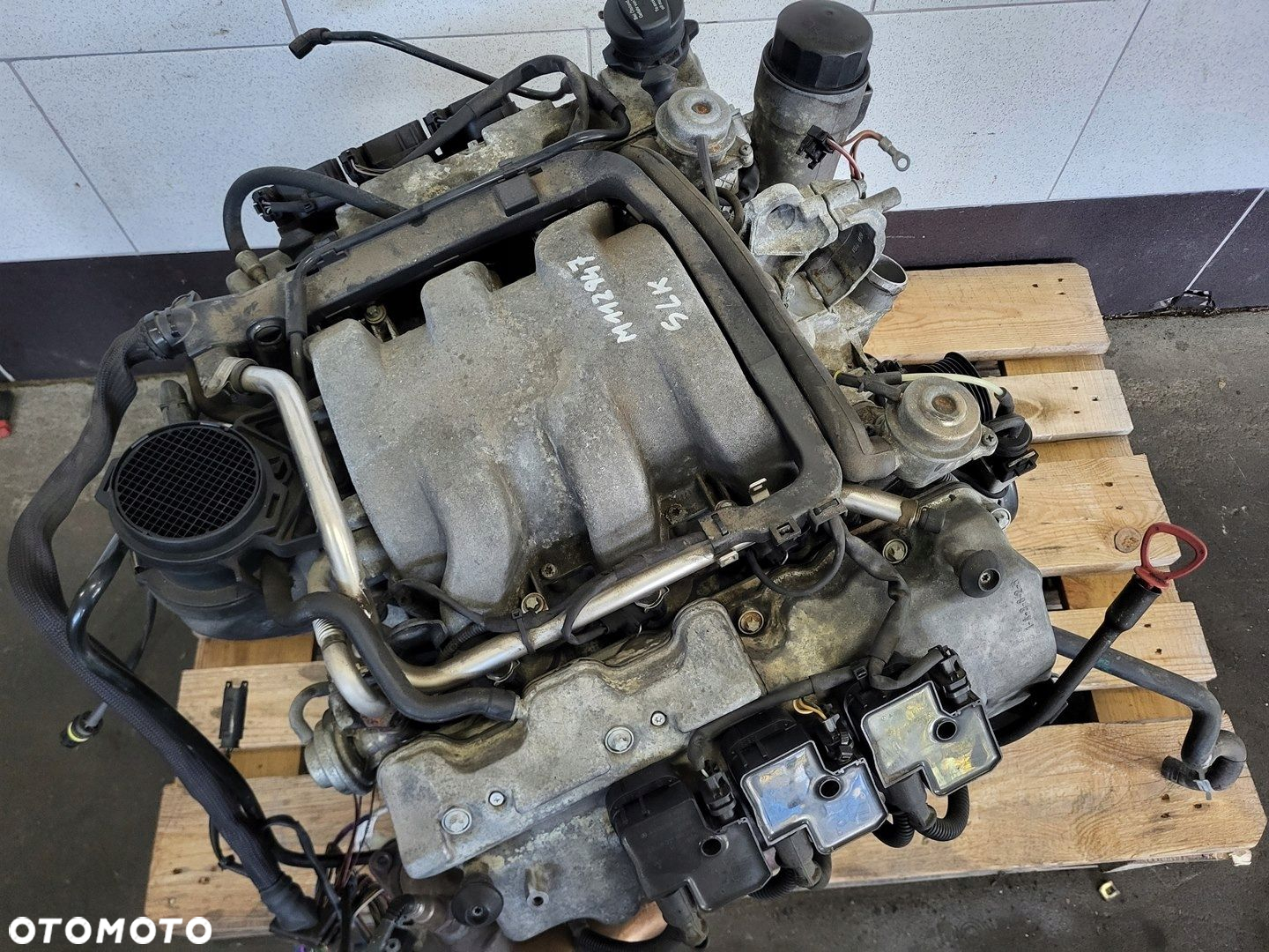 MERCEDES SLK 320 3.2 V6 SILNIK M112 87tyskm 218ps - 14