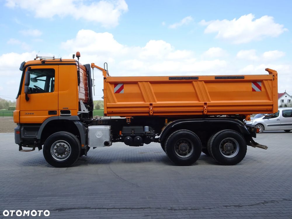 Mercedes-Benz Actros 3344 6X6  Kipper Meiller 3-stronny Hydroburta stan idealny - 3