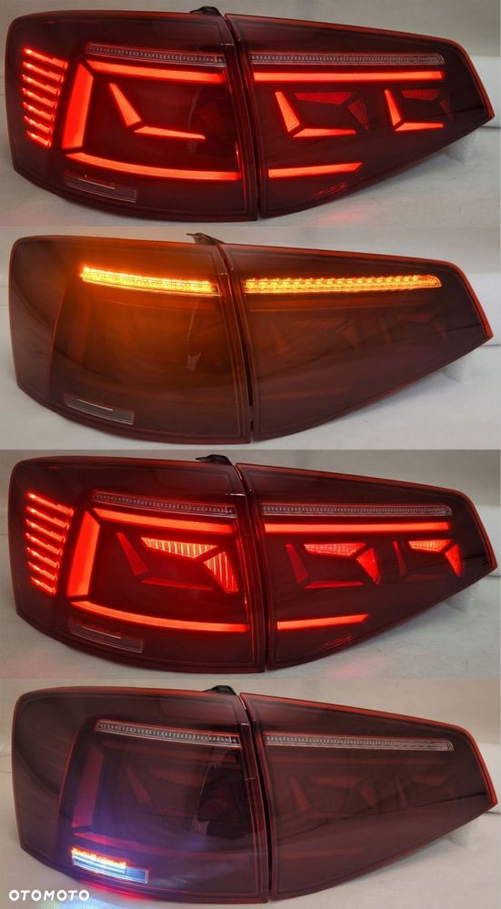 Lampy tyl ne kpl Vland Full LED Diody Tuning VW Jetta VI 5c 6 Lift 2014-18 - 4