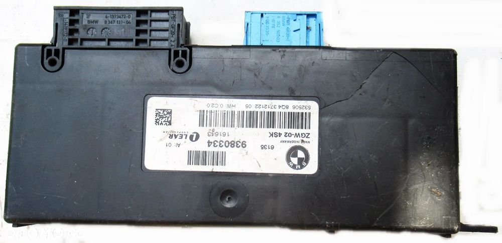 BMW X3 F25 MODUŁ STEROWNIK ECU 9380344 - 3