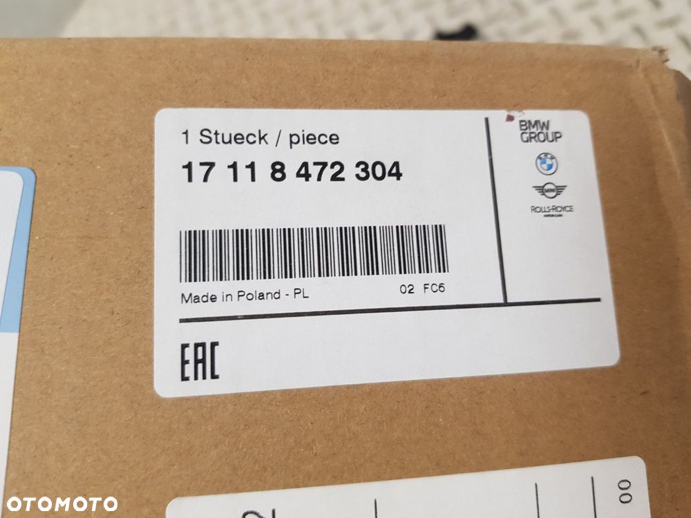 FABRYCZNIE NOWA ORYGINALNA CHŁODNICA WODY RAMKA DIESEL BMW X3 G01 X4 G02  8472305 8472304 - 8