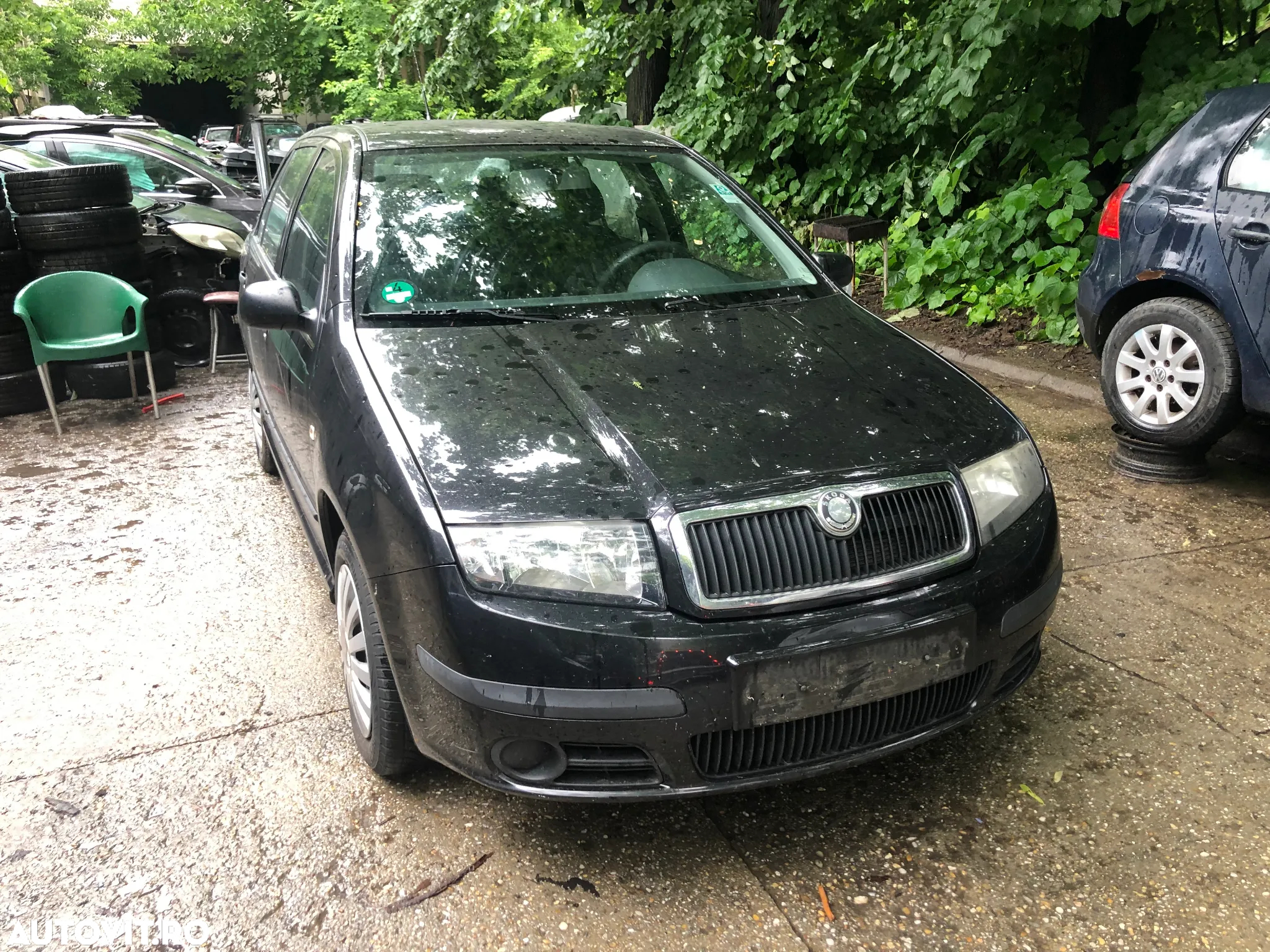 Dezmembrez Skoda Fabia 1 facelift 2006 negru 1.2 benzina BMD - 4