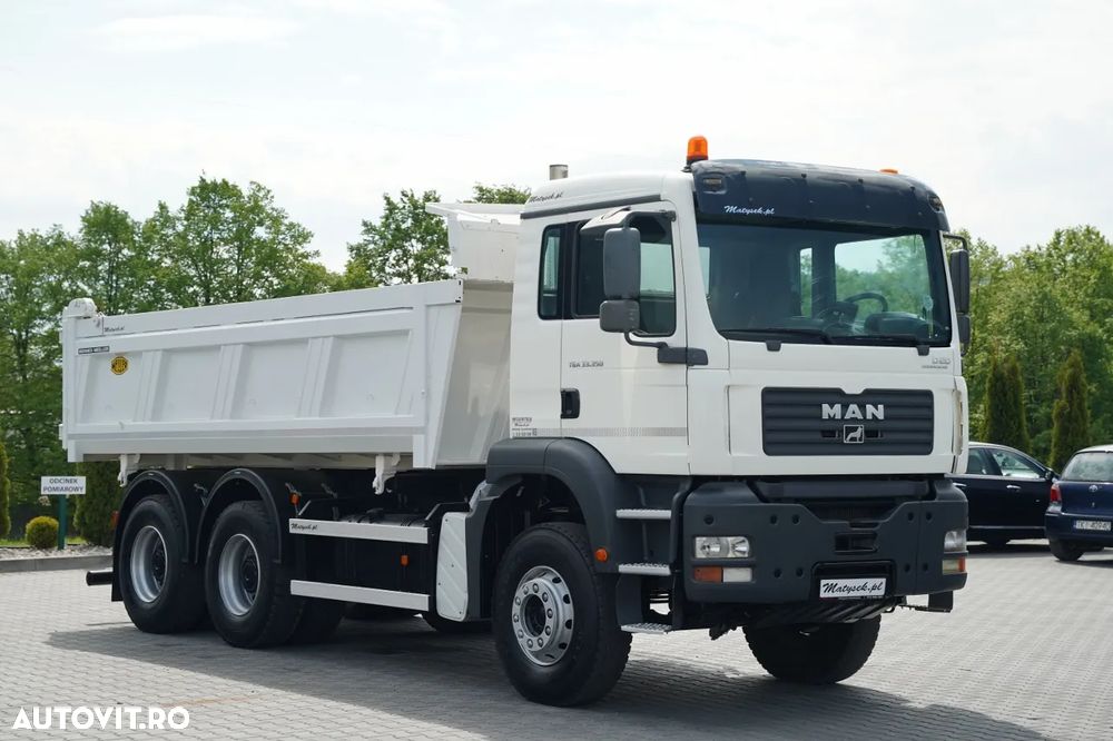 MAN TGA 33.350 / 6x4 / BASCULĂ / HIDRODOCKER / MEILLER KIPPER / BORDMATIC / MANUALĂ / IMPORTATĂ - 15