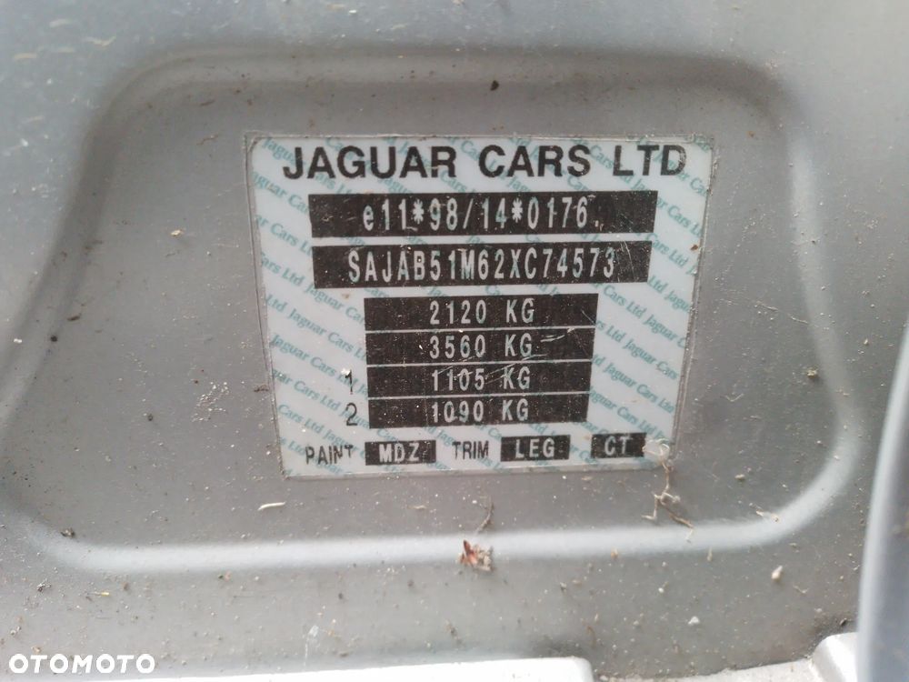 JAGUAR X-TYPE 01-07 2.5 V6  -  PAS BEZPIECZEŃSTWA PRAWY LEWY - 39