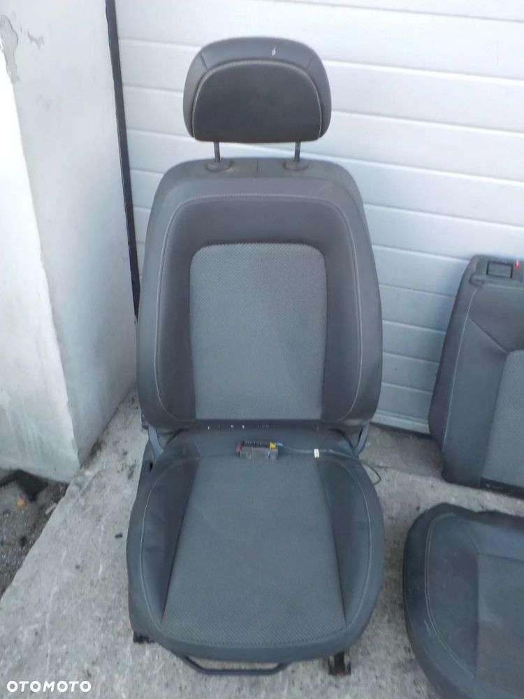 OPEL CORSA D FOTELE KANAPA PÓŁSKÓRA BOCZKI 5 DRZWI - 2