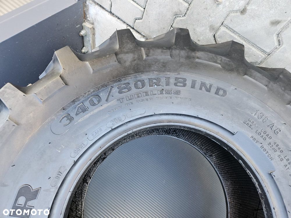Inny GOODYEAR 340/80R18 IND 12,5/80-18 NOWA OPONA DO ŁADOWARKI - 2