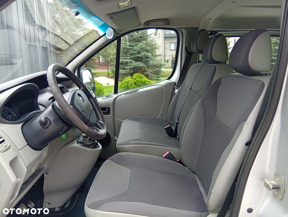 Opel VIVARO L2H1 Long Klima Elektryka Dubel Kabina 6os. Brygadówka - 15