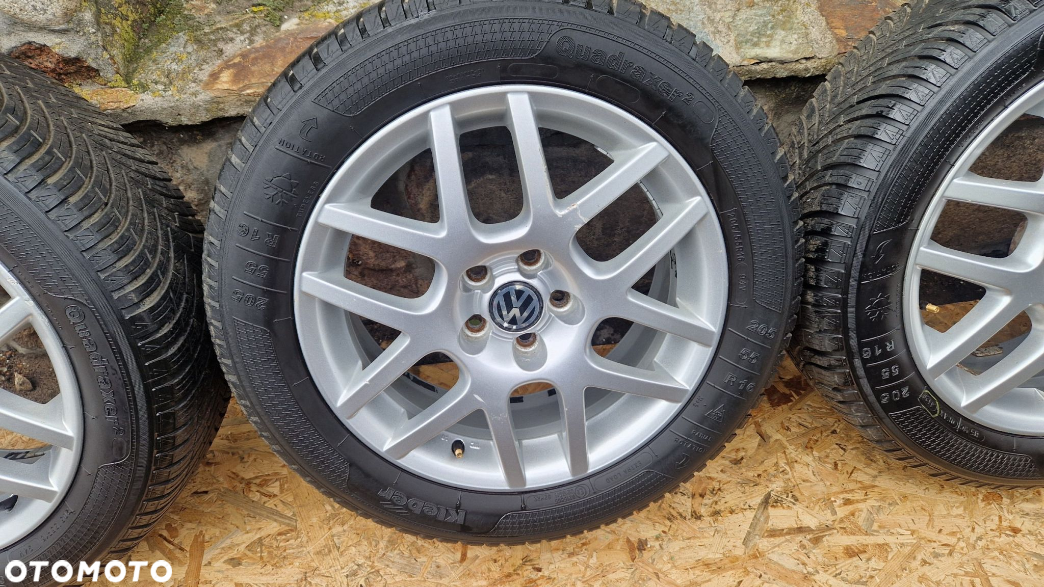 VW ET42 1J0601025AB FELGI ALUMINIOWE 16' 6,5Jx16H2 5x100 - 5