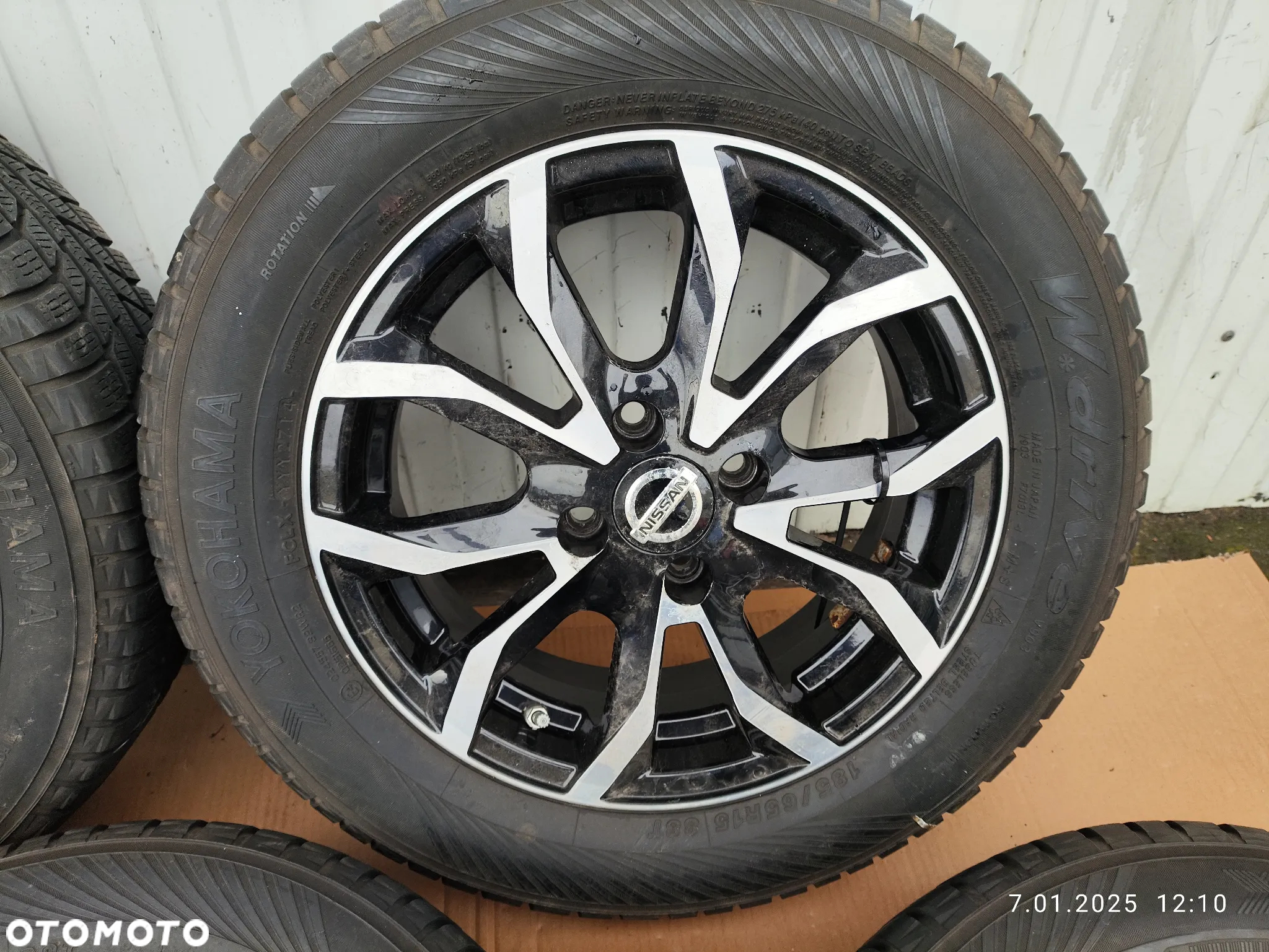 NISSAN NOTE MICRA FELGI 15" KOMPLET - 4