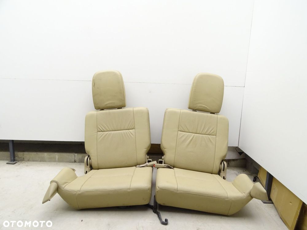 Komplet foteli przód tył bagażnik 7 miejsc nissan patrol gr y61 - 11