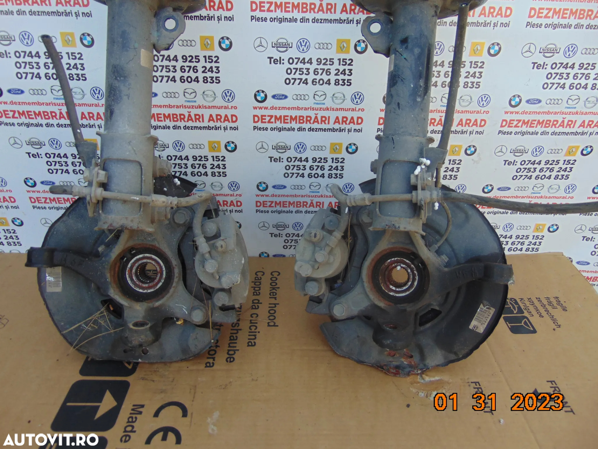 Fuzeta Toyota Yaris dupa 2014 fuzete fata stanga dreapta dezmembrez yaris 1.0 - 2