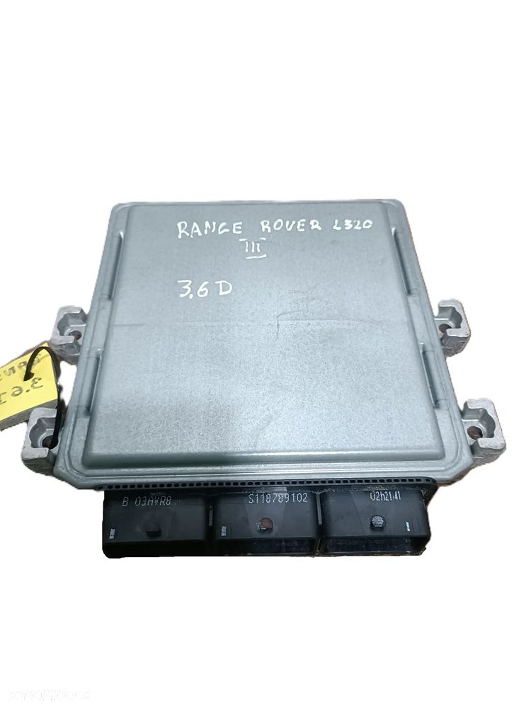 LAND ROVER RANGE ROVER III L320 01-12 r. 3,6 TDV8 368DT sterownik silnika + - 3