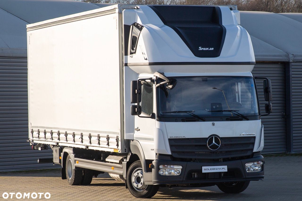 Mercedes-Benz ATEGO Plandeka 18 europalet + Winda 1000kg + kabina sypialna - 1