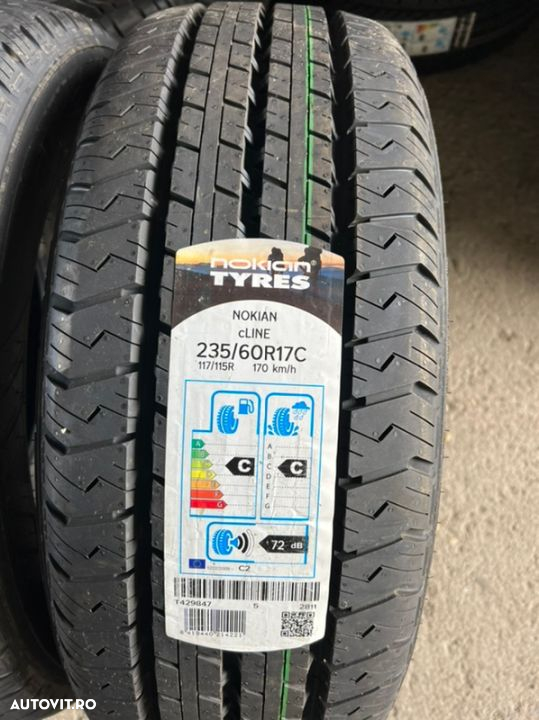 vând 4 anvelope 235/60/17c nokian de vară noi - 2