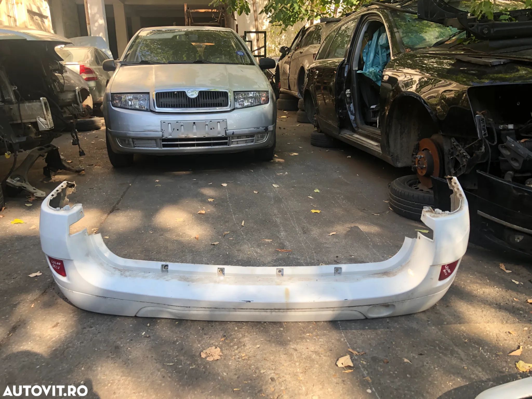 Bara spate Dacia Logan MCV alb 2007 - 1
