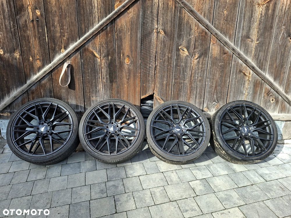 Koła Felgi JapanRacing JR28 4x 21x9J Opony Continental 275x30r21 5x112 - 1