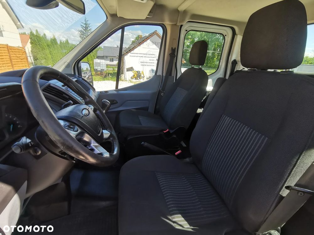 Ford Transit 2.0-170KM Brygadówka wywrotka Klima kiper doka Hak dubel na bliźniaku - 11