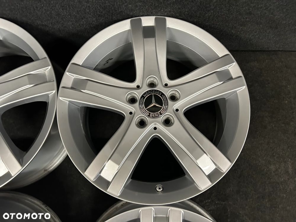 Alufelgi Mercedes GLK, C-Klasa W204, W205, E-Klasa W212 17 cali 5x112 4szt. Ładne z czujnikami! - 9