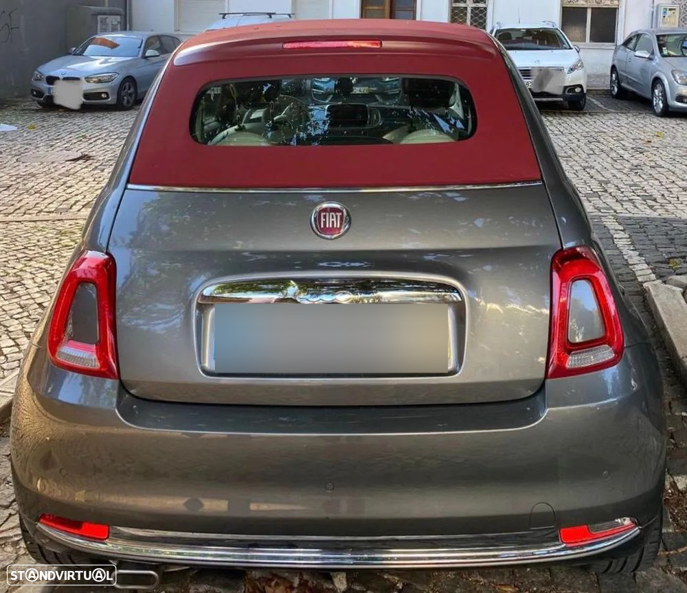 Fiat 500C 1.2 Lounge Dualogic - 4