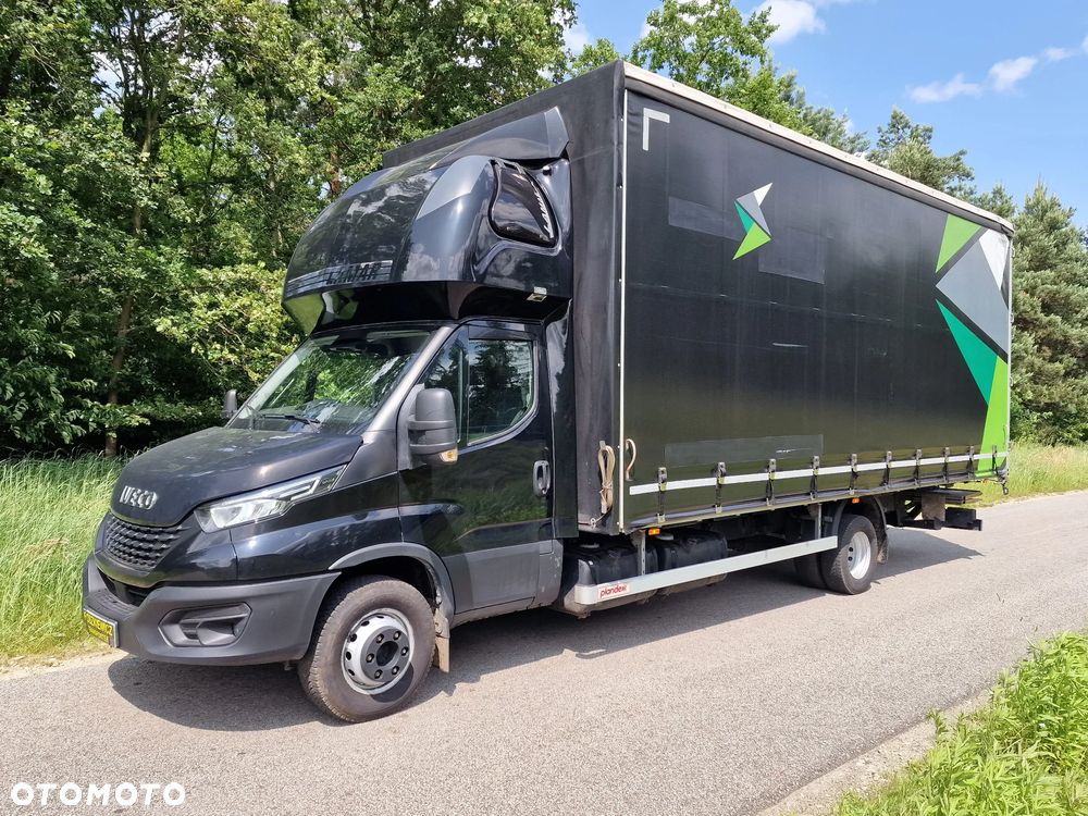 Iveco 70C18, WINDA chowana ,16 EP, SALON PL ,Firanka obustronna + klamry, Bezwypadkowy ,7,2 T , 3.0 , - 5