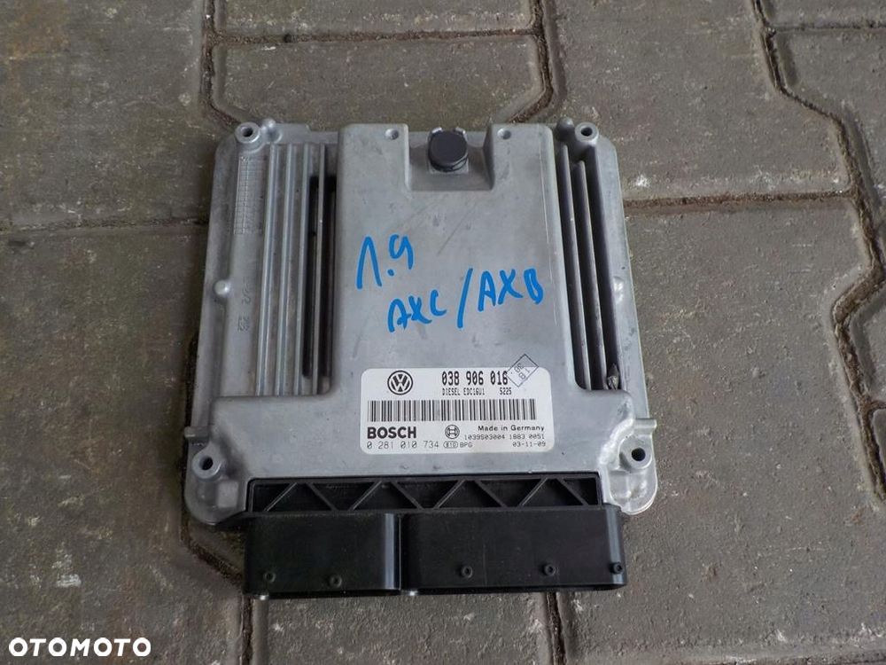 VW T5 1.9 TDI KOMPUTER STEROWNIK 038906016 - 1