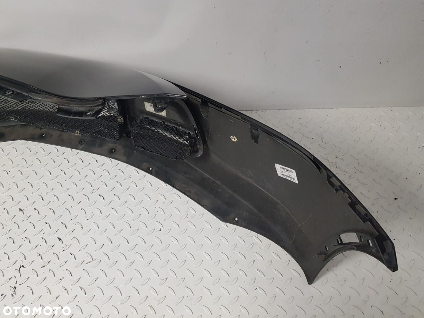 ORYGINALNY ZDERZAK PRZEDNI GRILL CARBON CHEVROLET CORVETTE C7 17-24 PRZÓD GRAY - 6