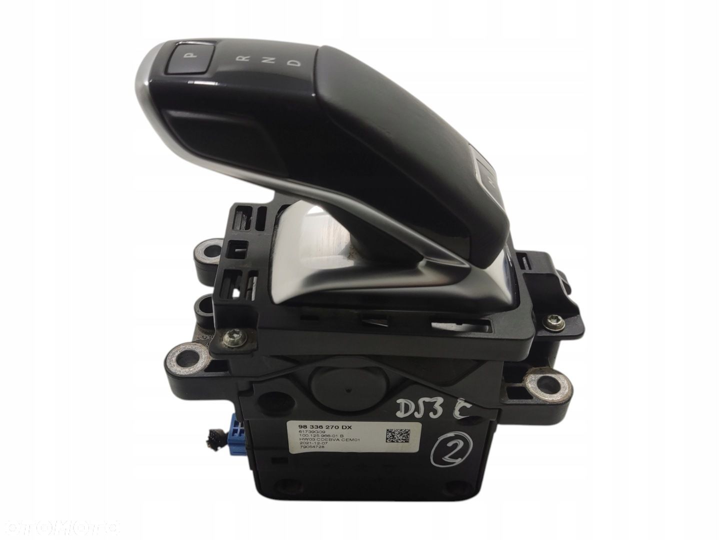 LEWAREK WYBIERAK ZMIANY BIEGÓW CITROEN DS 3 DS3 CROSSBACK 19-22 98336270DX - 1
