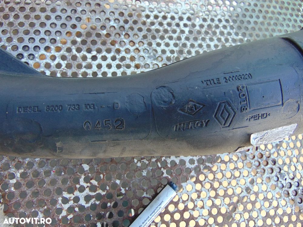 Gura rezervor Renault Master Opel Movano Nissan nv400 gat umplere rezervor motorina cod 8200733103 - 3