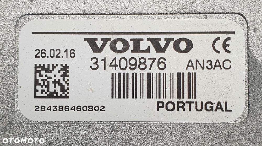 ANTENA PŁETWA DACHU DACHOWA 708 VOLVO V40 II 31409876 - 5