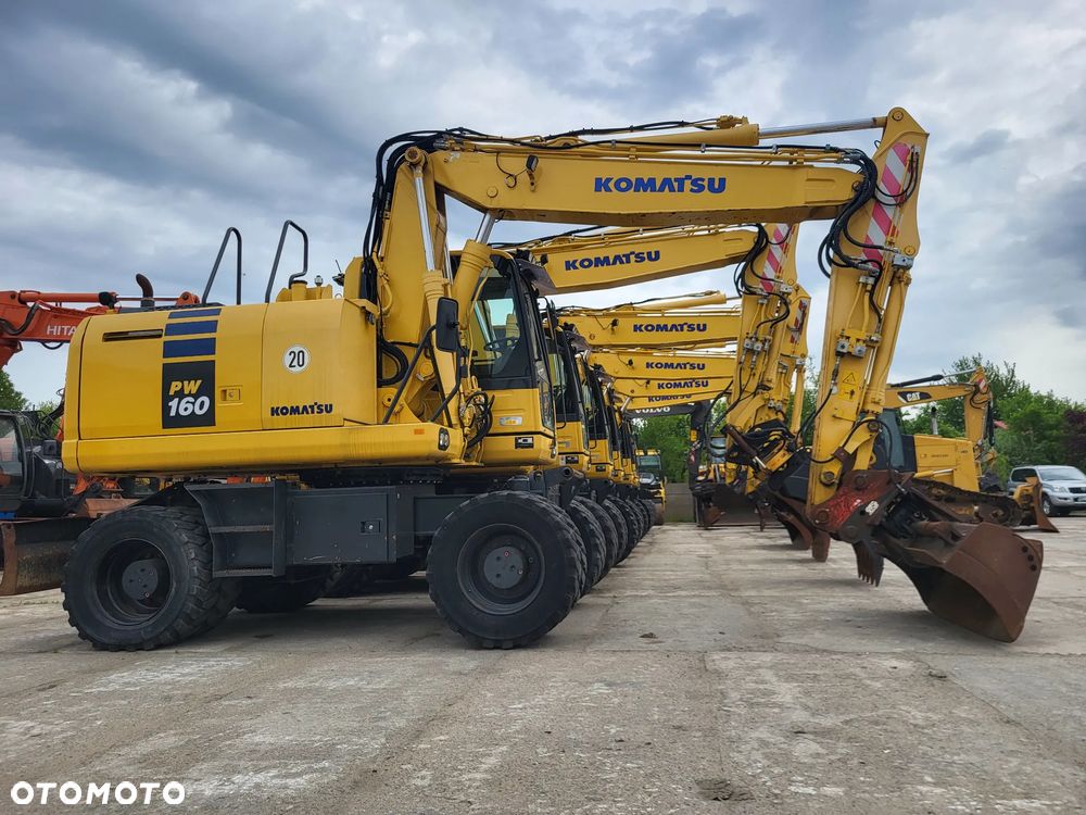 Komatsu PW 160 -10 spr z Niemiec - 8