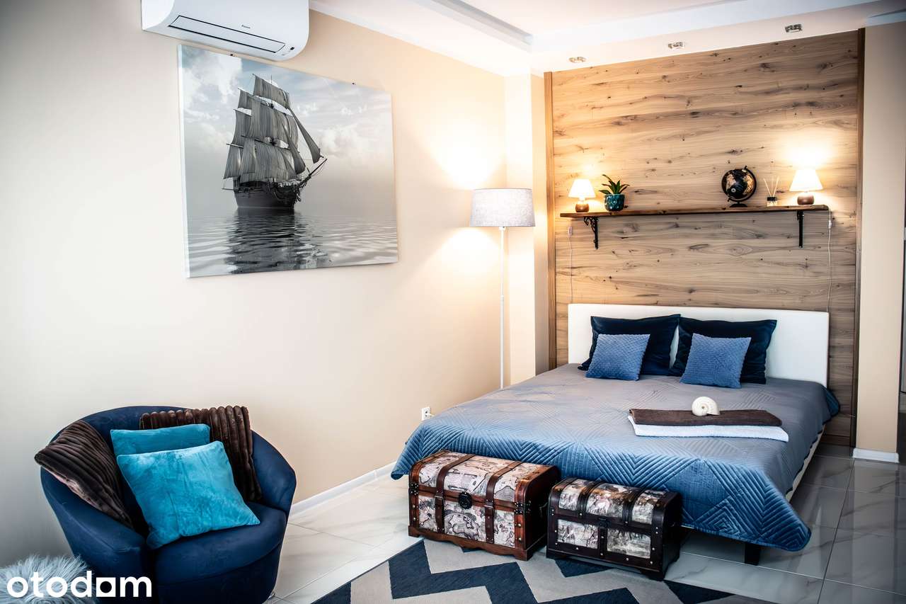 Apartament typu studio z balkonem i miejscem postojowym