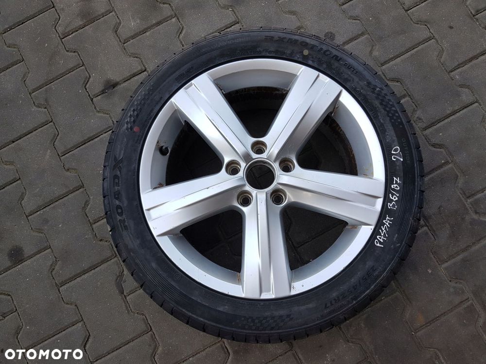 VW PASSAT B7 10-14r CC FELGA ALUMINIOWA 17 5X112 3AA601025E KOŁO ZAPASOWE