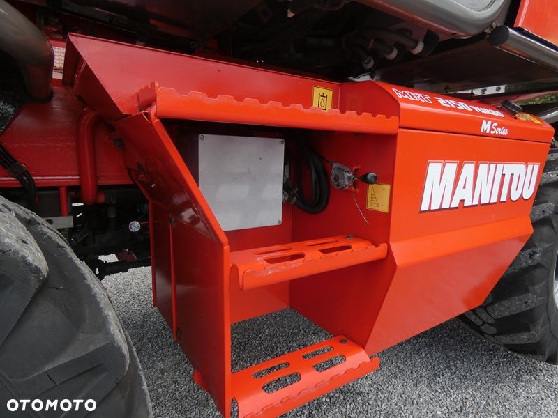 Manitou MRT2150 ROTO / Sprowadzona / Pilot , wciągarka, łyżka + widły / - 28