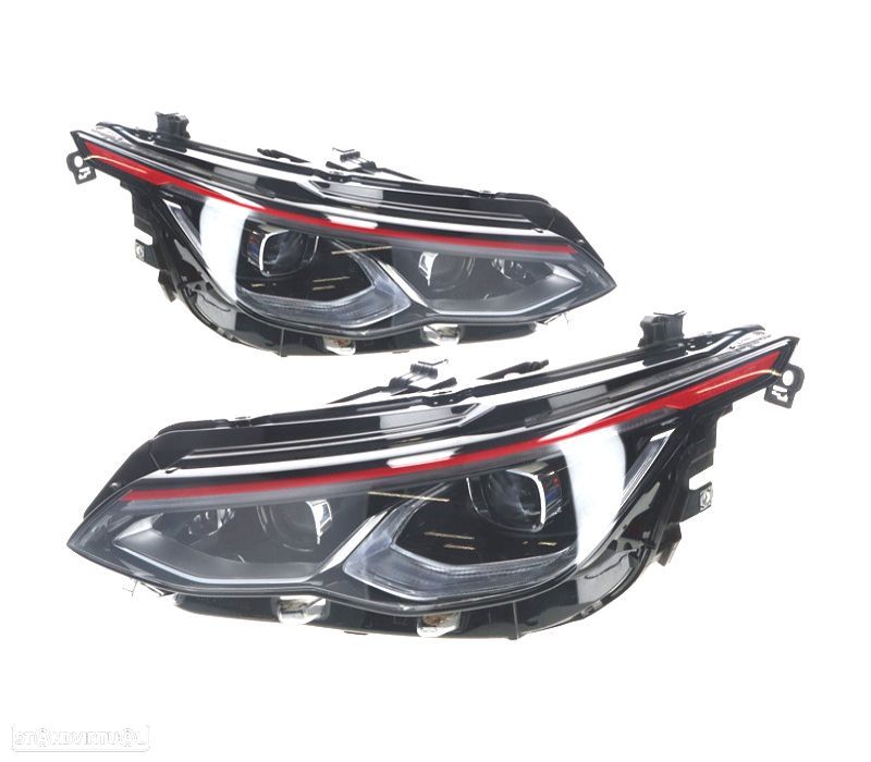 FARÓIS VOLKSWAGEN VW GOLF 8 20- FULL LED LOOK GTI - 1