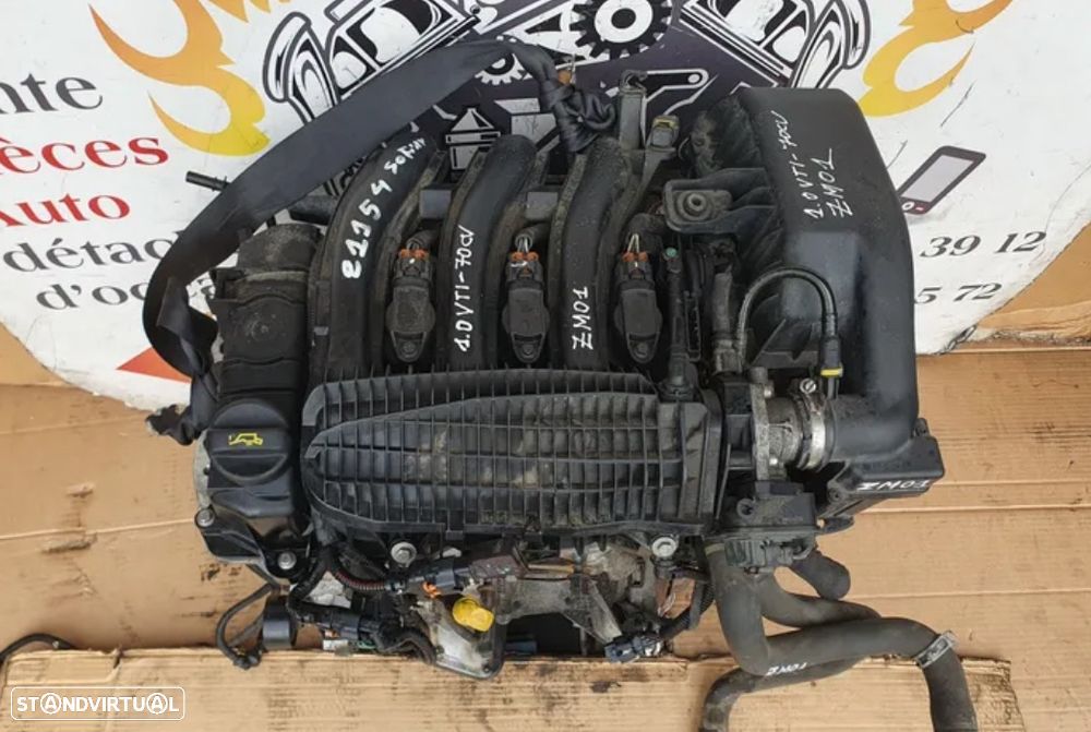 Motor Peugeot 208 / Citroën C3 1.0 VTi EB0 usado com garantia - 2