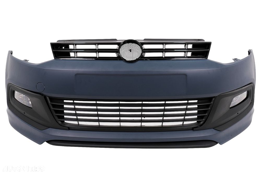 Pachet Exterior Complet compatibil cu VW Polo 6R 6C (2010-2017) R-Line - 2