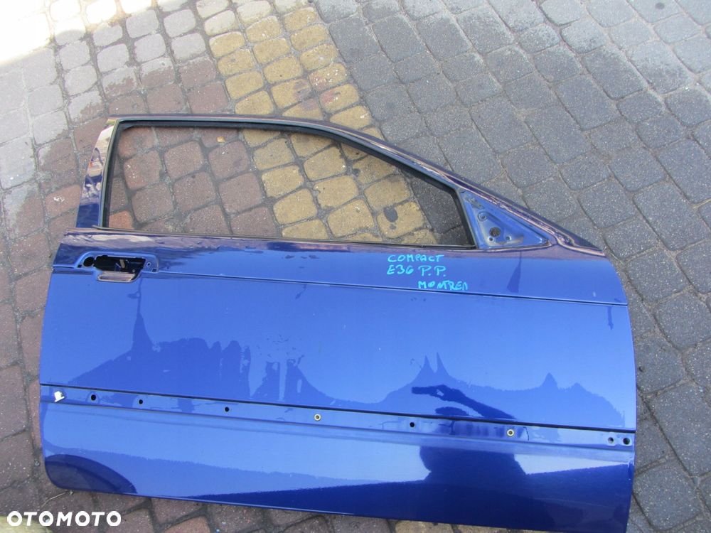 drzwi prawe bmw e36 compact montreal blau - 1