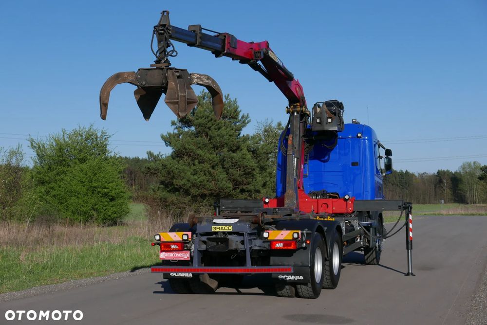 Scania SCANIA R380 6X4 HAKOWIEC Z HDS PALFINGER - 36