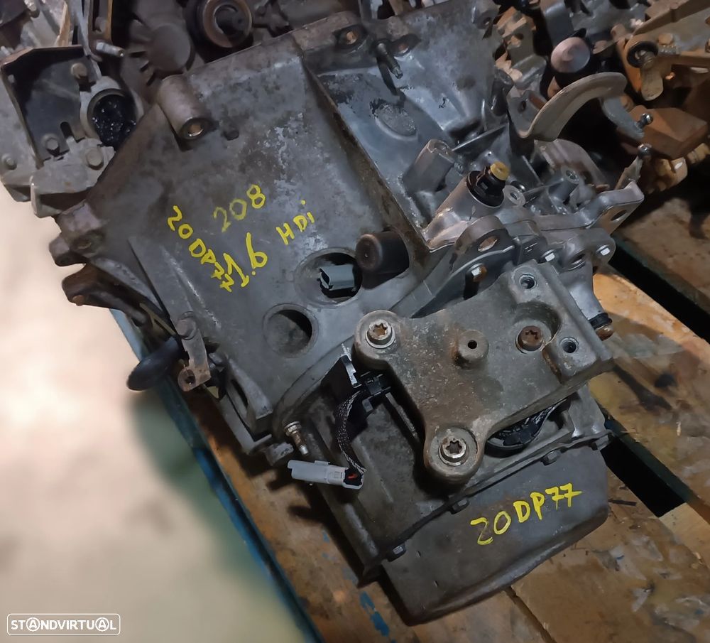 CAIXA DE VELOCIDADES PEUGEOT 208 / CITROEN C3 / DS3 1.6HDI 20DP77 - 1