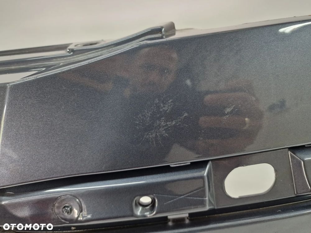 SKODA OCTAVIA II 1Z0 04- ZDERZAK PRZEDNI PRZÓD , ŁADNY , SZARY / GRAFITOWY METALIK , NR AUKCJI NZ863 - 11