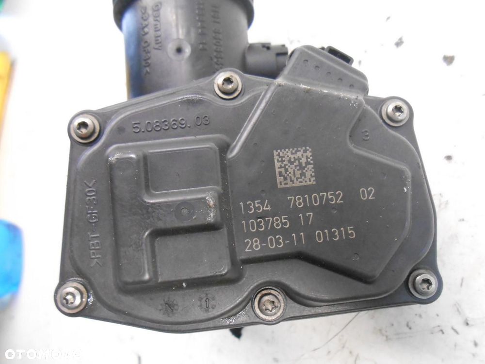 przepustnica bmw e90 2.0 d 8506359 7810752 - 5