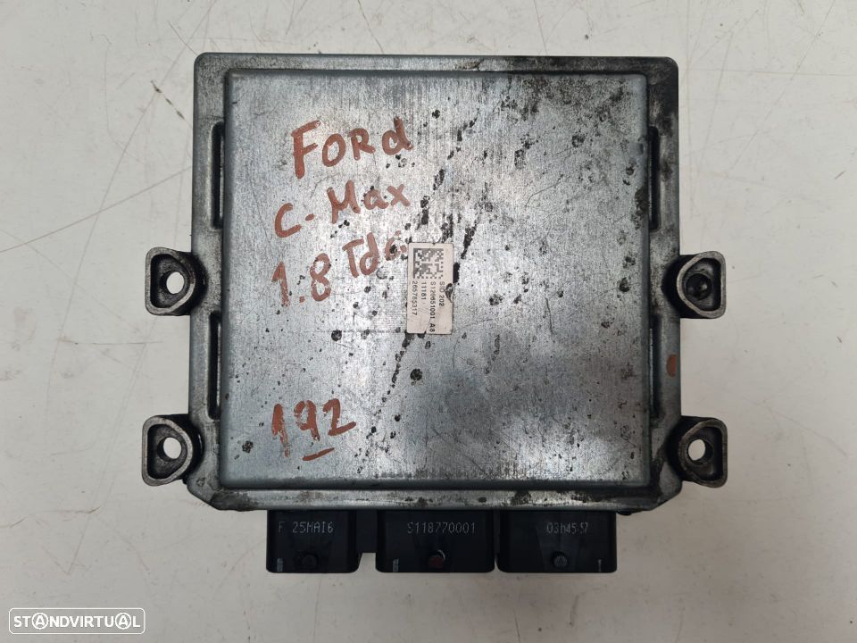 FORD FOCUS C-MAX 1.8 TDCI 2006 | CENTRALINA - SIEMENS VDO | Ref: 5WS40512A- T - 6M51-12A650-YA 4BKA; - 3