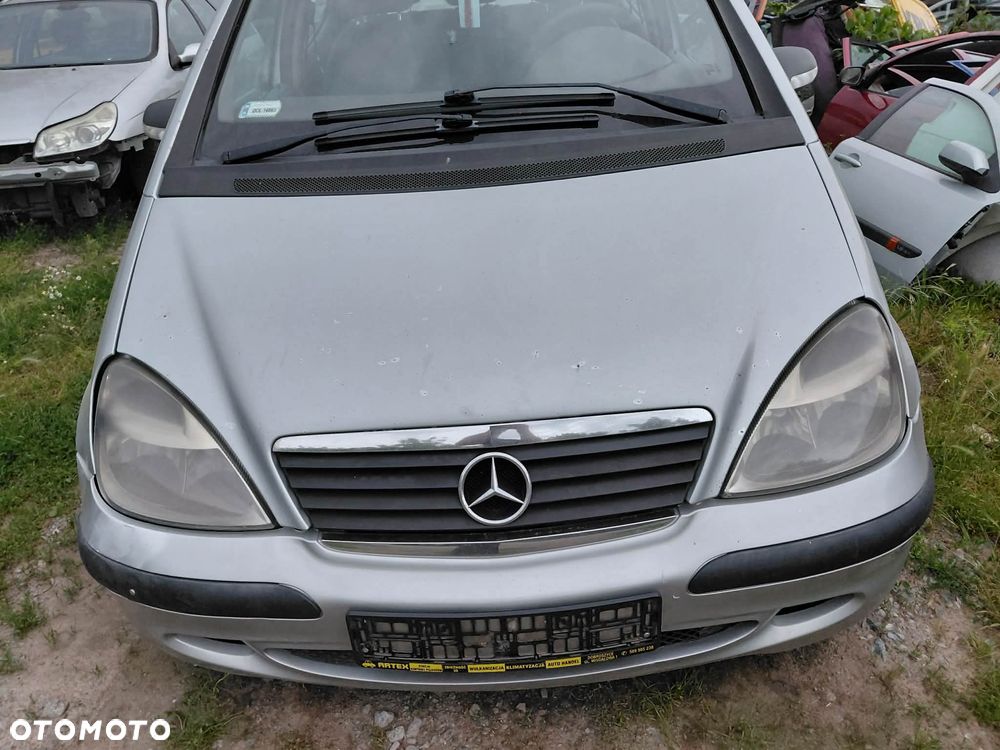 CZĘŚCI MERCEDES-BENZ A KLASSA A170 MASKA PRZÓD SZARA - 1