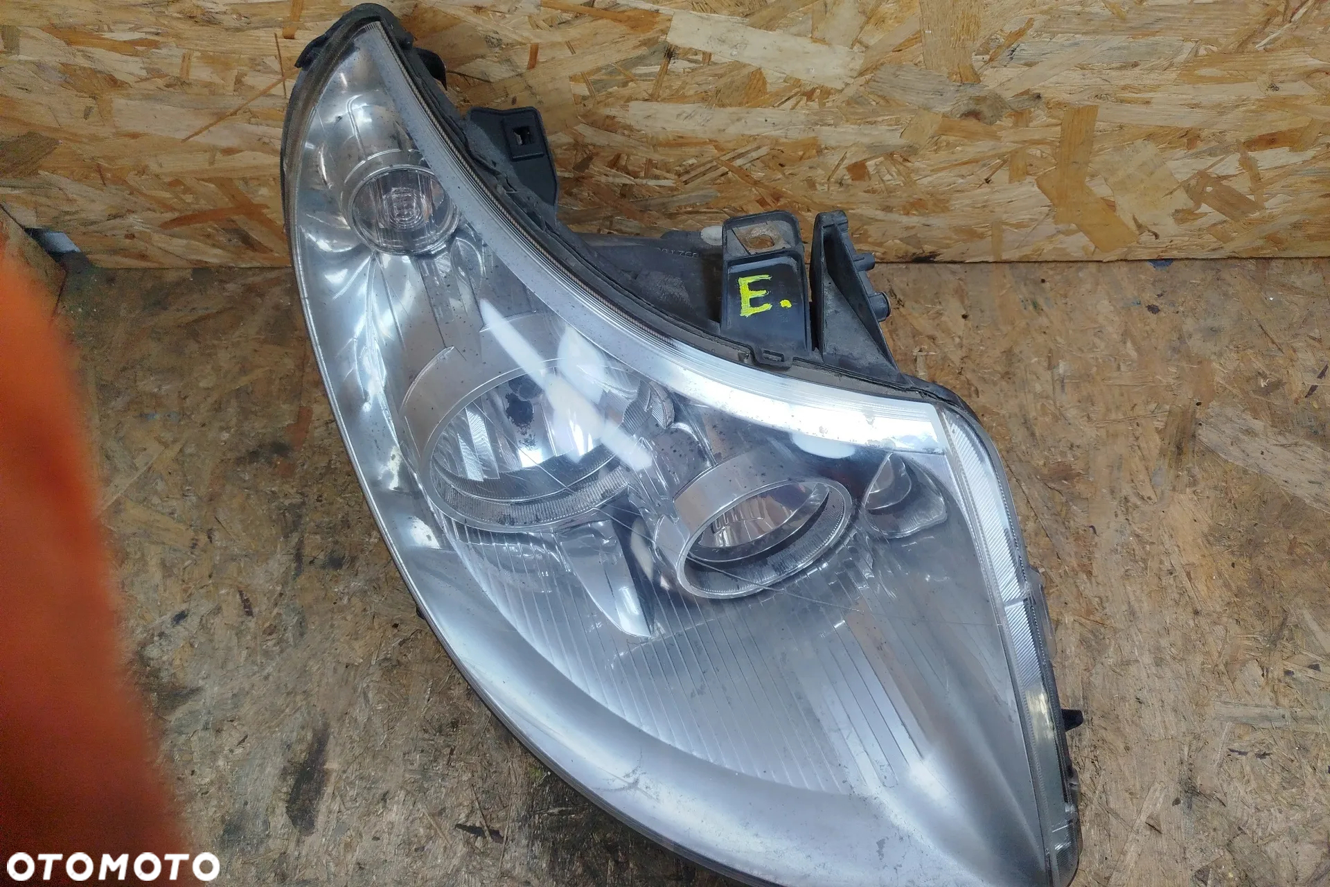 lampa przód prawa kompletna 8PIN NR."E" do Fiat ducato III Boxer Jumper II 06-14r, dość ładna, EUROPA - 2