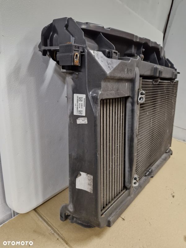 citroen c3 aircross i 1 1.2 thp pas przedni chłodnice intercooler wentylator 9809080880 - 7