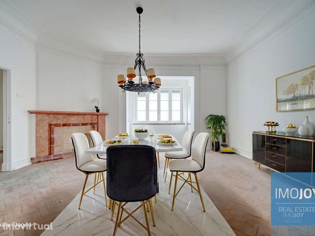 Fantástico Apartamento com 8 Assoalhadas na Avenida Sidónio Pais em... - Grande imagem: 5/39