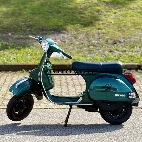 Vespa PX PX 200 verde - 4
